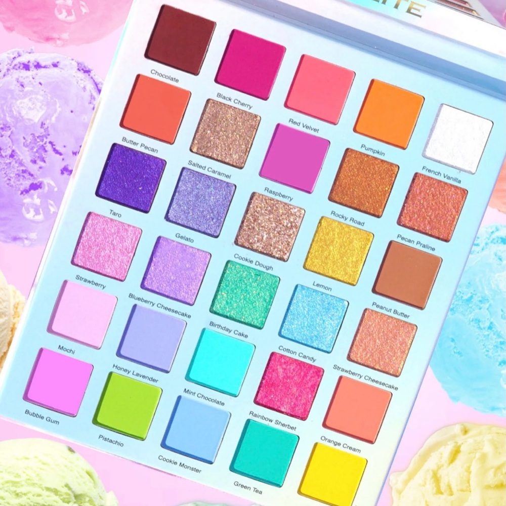 Glamlite Ice Cream Truck Palette only used three times